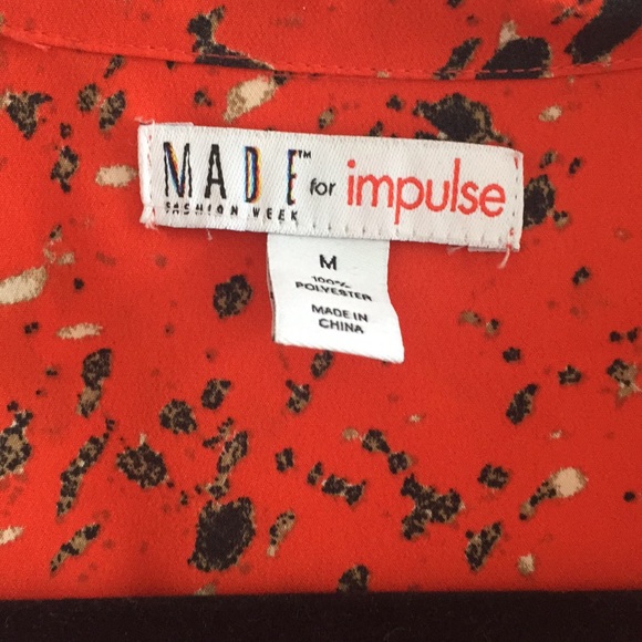 Splatter pattern dress - Picture 2 of 3